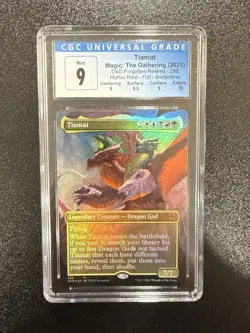 MTG Tiamat Borderless Adventures in the Forgotten Realms Regular SGC 9 - Image 1