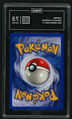 Pokemon 2000 WOTC Lanturn Neo Genesis 28/111 TAG 7.5 - Image 2