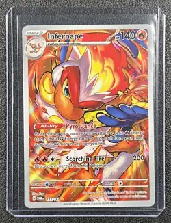 INFERNAPE 2024 POKEMON TWILIGHT MASQUERADE #173/167 ILLUSTRATION RARE IR - Image 1