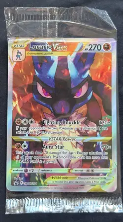 Pokemon TVG Lucario VSTAR Promo #SWSH291 Sword & Shield - SEALED - Image 1