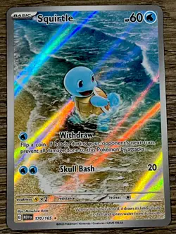 Squirtle - LP-NM - See Pics - 170/165 - Scarlet & Violet 151 - Pokemon TGC - Image 1