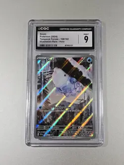 Pokemon TCG Snom Scarlet & Violet Temporal Forces 168/162 CGC MINT 9 - Image 1