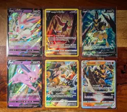 Pokemon TCG 6-Card Lot - Assorted SWSH Black Star Promo Cards + Jumbo & Codes - Image 1