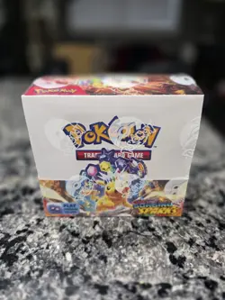 Pokemon TCG Scarlet & Violet Surging Sparks Booster Box - Factory Sealed - Image 1