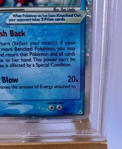 2006 Pokemon Crawdaunt EX Holon Phantoms 99/110 Holo Ultra Rare PSA 6 - Image 5