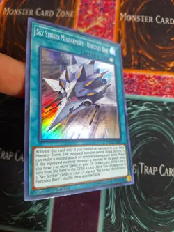 Yu-Gi-Oh! Sky Striker Mecharmory - Hercules Base DASA-EN037 Super Rare 1st NM - Image 2