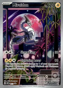 2023 Scarlet & Violet Miraidon Holo Black Star Promo #SVP EN 013 - Image 1