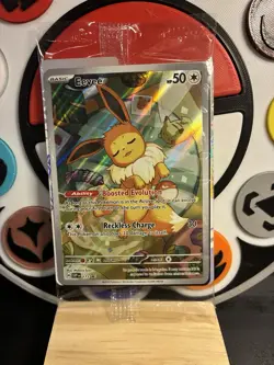Pokemon TCG Eevee 173 Holo Black Star Promo Prismatic Evolutions Mint Condition - Image 1