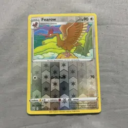 Fearow Reverse Holo Pokemon Card - Image 1