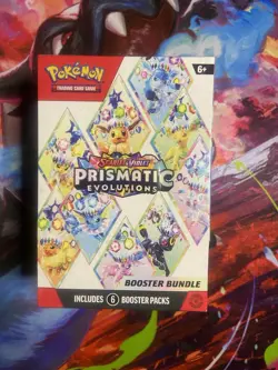 Pokemon TCG Scarlet & Violet Prismatic Evolutions Booster Bundle New Sealed - Image 1