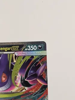 Mega Gengar ex 056/094 Me02: Phantasmal Flames Holo Pokemon TCG - Image 3