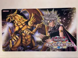 Yugioh Day Marik Ishtar/The Winged Dragon of Ra Official Playmat - Image 1