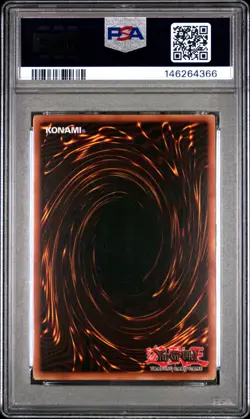 2002 YU-GI-OH! STARTER DECK: KAIBA #001 BLUE-EYES WHITE DRAGON PSA 6 - Image 2