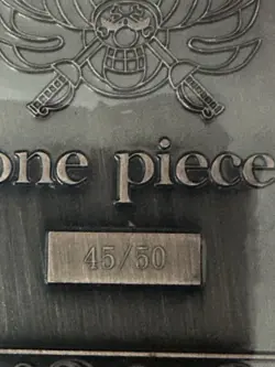 One Piece CCG Goddess Vivi Metal Card - Oil Painting In The Clouds /50 - Image 3