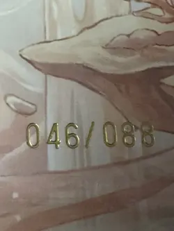 One Piece CCG Goddess Uta Metal Ticket - Golden Angel Wings /88 - Image 3