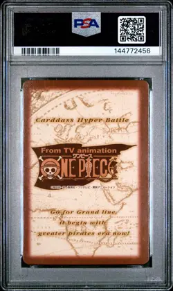 2001 ONE PIECE CARDDASS HYPER BATTLE GRAND LINE COMPILATION 2 #C431 NAMI PSA 9 - Image 2