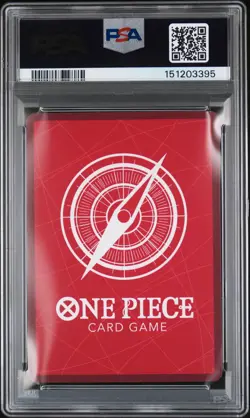 2025 ONE PIECE STARTER DECK ST21-EX GEAR 5 B/W ALT ART MONKEY D. LUFFY PSA 10 - Image 2