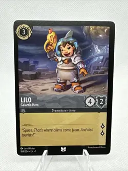 Lilo - Galactic Hero 184/204 Uncommon The First Chapter Disney Lorcana TCG - Image 1