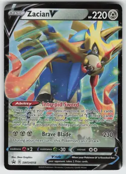 Zacian V - Promo SWSH: Sword & Shield Promo Cards SWSH018 Pokemon - Image 1