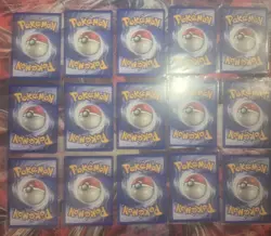 Complete Base Set 17-102 LP/MP Rare Commons And Uncommons Non Holo Pokemon Cards - Image 2