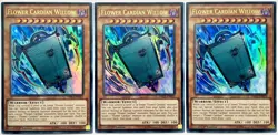 3 x DRL3-EN033 Flower Cardian Willow - Ultra Rare 1st Edition LP/NM YuGiOh Card - Image 1