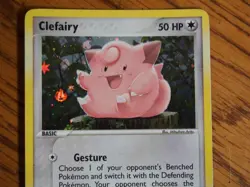 Pokemon 2004 Pokemon EX Fire Red & Leaf Green Clefairy foil card, mint condition - Image 2