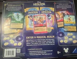 Disney Lorcana TCG Into The Inklands Bundle Box Includes Bonus Promo Cards - Image 2