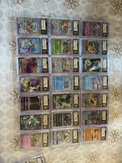 Graded Pokemon Japanese Card Lot of 38 - Image 1