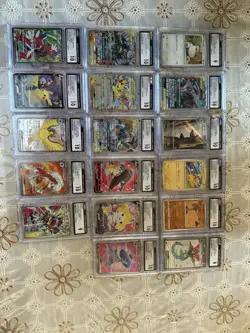 Graded Pokemon Japanese Card Lot of 38 - Image 2