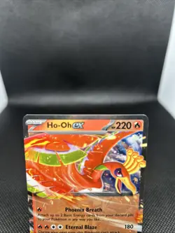 Ho-oh ex 007/034 Trading Card Game Classic Holo Pokemon TCG - Image 2