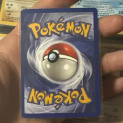 Pokemon 1999 Ditto Holofoil Card 3/62 Base Fossil Set Card RARE - Image 2