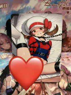Matte Beautiful Waifu Handmade Card Goddess Story CCG Anime Double Sided - Image 2