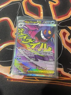 Mega Gengar EX 269/217 Full Art Holo ASC 350 HP Pokemon Card English - Image 1