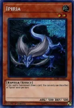 *** IPIRIA *** SECRET RARE 1ST EDITION BLHR-EN001 (MINT/NM) YUGIOH! - Image 1