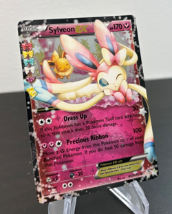 2016 Pokemon Sylveon EX XY Generations Radiant Collection RC21/RC32 Card NM - Image 2