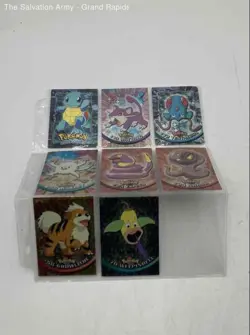 Pokemon TCG Multicolor Collectible Box Topper Trading Card With Binder Mixed Lot - Image 4