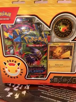 Pokemon celebrations 30th anniversary 2026 Pikachu promo card and coin SEALED - Image 1