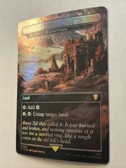 1x Weathertop (Deserted Temple) (363) ~~ Borderless - Foil NM-Mint, English Comm - Image 2