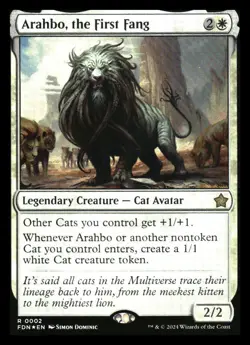 Arahbo, the First Fang (foil) Foundations - Image 1