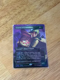 Courier of Comestibles (PRM 0004) Foil MTG TMNT Commander Party Promo Magic - Image 1