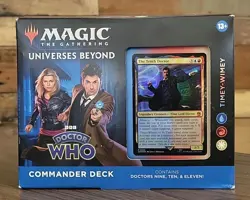 Timey-Wimey Magic The Gathering Universes Beyond Doctor Who Commander Deck New - Image 1