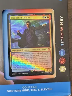 Timey-Wimey Magic The Gathering Universes Beyond Doctor Who Commander Deck New - Image 3