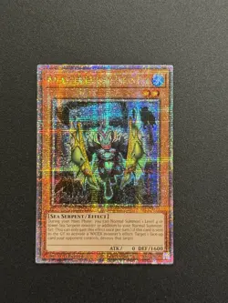2025 YUGIOH RA04 QCR SECRET RARE ATLANTEAN HEAVY INFANTRY NM - Image 1