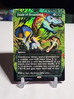 Finale of Devastation (Borderless) Commander Masters Foil - Image 1