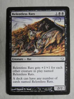 Relentless Rats NM Fifth Dawn MTG - Image 1