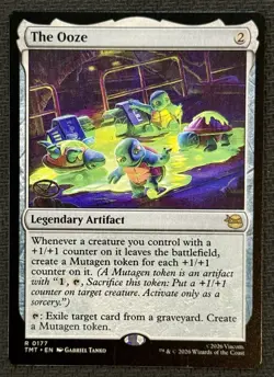 MTG The Ooze Normal R Teenage Mutant Ninja Turtles TMT 177 NM Magic - Image 1