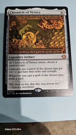 Chronicle of Victory 0253 ECL Legendary Artifact Mythic Regular 2026 MTG - Image 1