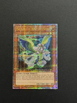 2025 YUGIOH RA04 QCR SECRET RARE THE AGENT OF MYSTERY EARTH NM - Image 1