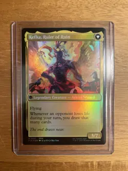 Kefka, Court Mage - Prerelease Foil Promo - Final Fantasy VI MTG FF6 - Image 2