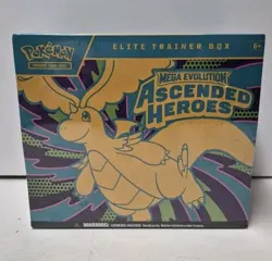 Pokemon Mega Evolution Ascended Heroes Elite Trainer Box Sealed RARE SOLD OUT - Image 1